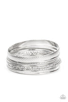 Paparazzi Circlet Circus - Silver Bracelets