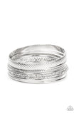 Paparazzi Circlet Circus - Silver Bracelets