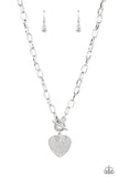 Paparazzi If You LUST - White Necklace