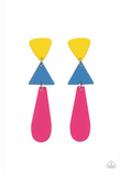 Paparazzi Retro Redux - Multi Post Earrings