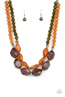 Paparazzi Tropical Trove - Multi Necklace