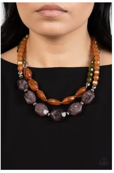 Paparazzi Tropical Trove - Multi Necklace