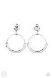 Paparazzi Rustic Horizons - Silver Clip-On Earrings