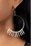 Paparazzi Caribbean Cocktail - White Earrings