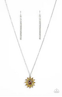 Paparazzi Formal Florals - Yellow Necklace