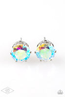 Paparazzi Come Out On Top - Multi Post Earrings