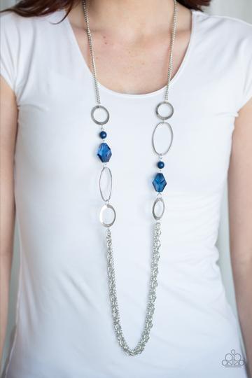 Paparazzi Jewel Jubilee - Blue Necklace