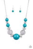 Paparazzi Daytime Drama - Blue Necklace