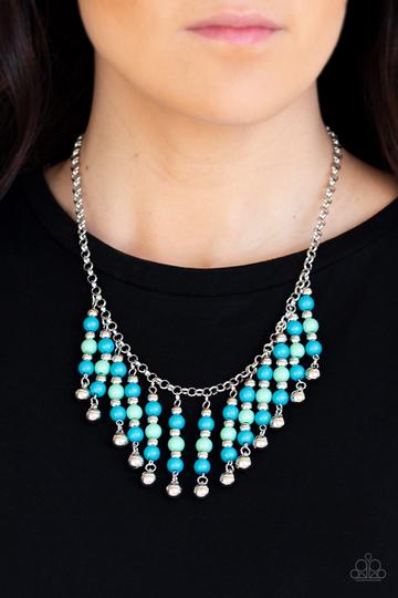 Paparazzi Your SUNDAES Best - Blue Necklace