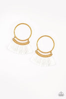 Paparazzi This Is Sparta! - Gold Earrings