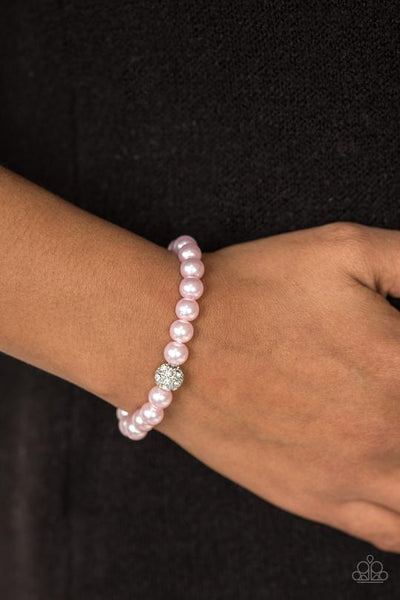 Paparazzi Im Here For The Bride - Pink Bracelet