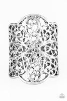 Paparazzi The Way You Make Me FRILL - Silver Ring