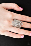 Paparazzi The Way You Make Me FRILL - Silver Ring