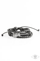 Paparazzi Lead Guitar - Black Urban Bracelet