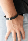 Paparazzi What Happens On The Road... - Black Bracelet
