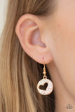 Paparazzi Heartbeat Retreat - Gold Necklace