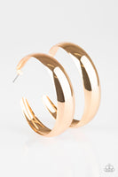 Paparazzi Gypsy Goals - Gold Hoop Earrings
