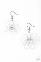 Paparazzi Springtime Serenity - White Earrings