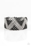 Paparazzi Desert Loom - Black Bracelet