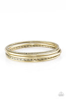 Paparazzi Mesa Mix - Brass Bracelet