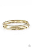 Paparazzi Mesa Mix - Brass Bracelet