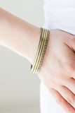 Paparazzi Mesa Mix - Brass Bracelet