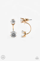 Paparazzi Starlet Squad - Gold Post Earrings