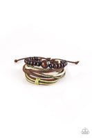 Paparazzi Need More Nature - Brown Bracelet