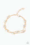 Paparazzi Spotlight Starlight - Gold Bracelet