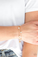 Paparazzi Spotlight Starlight - Gold Bracelet