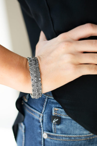 Paparazzi Modern Magnificence - Silver Necklace