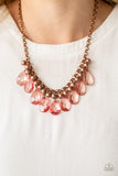 Paparazzi Fashionista Flair - Copper Necklace