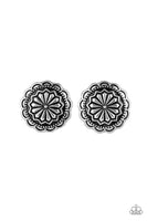 Paparazzi Durango Desert - Silver Post Earrings