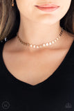 Paparazzi Summer Spotlight - Gold Choker Necklace