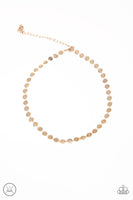 Paparazzi Summer Spotlight - Gold Choker Necklace