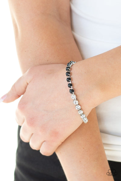 Paparazzi Out Like A SOCIALITE - Black Bracelet