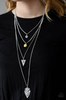 Paparazzi Grounded In ARTIFACT - Yellow Necklace
