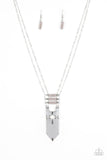 Paparazzi Triassic Era - Silver Necklace
