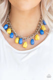 Paparazzi Take The COLOR Wheel! - Multi Necklace