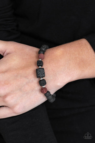 Paparazzi Refreshed and Rested - Brown Urban Bracelet