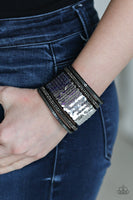 Paparazzi Heads Or MERMAID Tails - Purple Wrap Bracelet