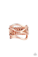 Paparazzi All Over The Place - Copper Ring