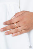 Paparazzi All Over The Place - Copper Ring