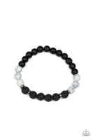 Paparazzi Karma - White Urban Bracelet