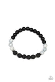 Paparazzi Karma - White Urban Bracelet