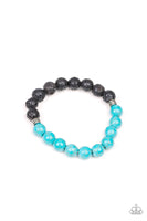 Paparazzi Destiny - Blue Bracelet