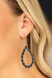 Paparazzi Sagebrush Sunsets - Black Earrings
