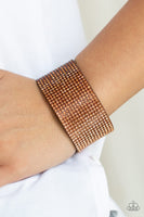 Paparazzi Fade Out - Brown Wrap Bracelet