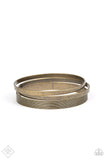 Paparazzi Big Mash Up - Brass Bracelet