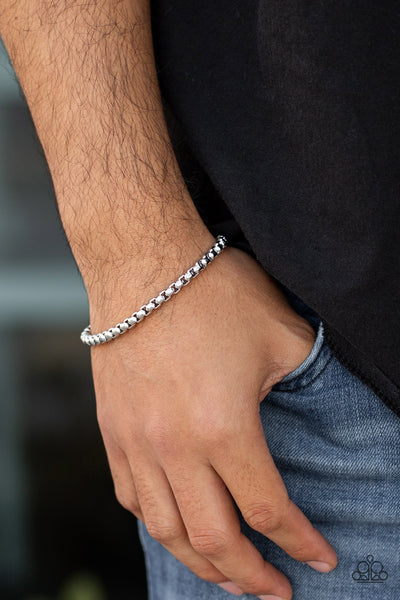 Paparazzi Metro Marathon - Silver Bracelet